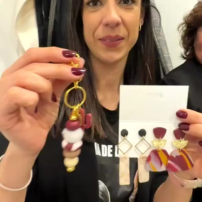 Taller de pendientes y llavero