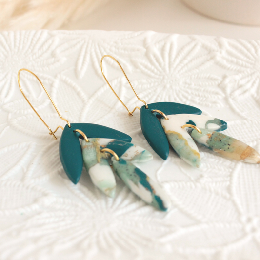 Pendientes Neptuno Laurel